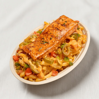 Salmon Loaded Fries